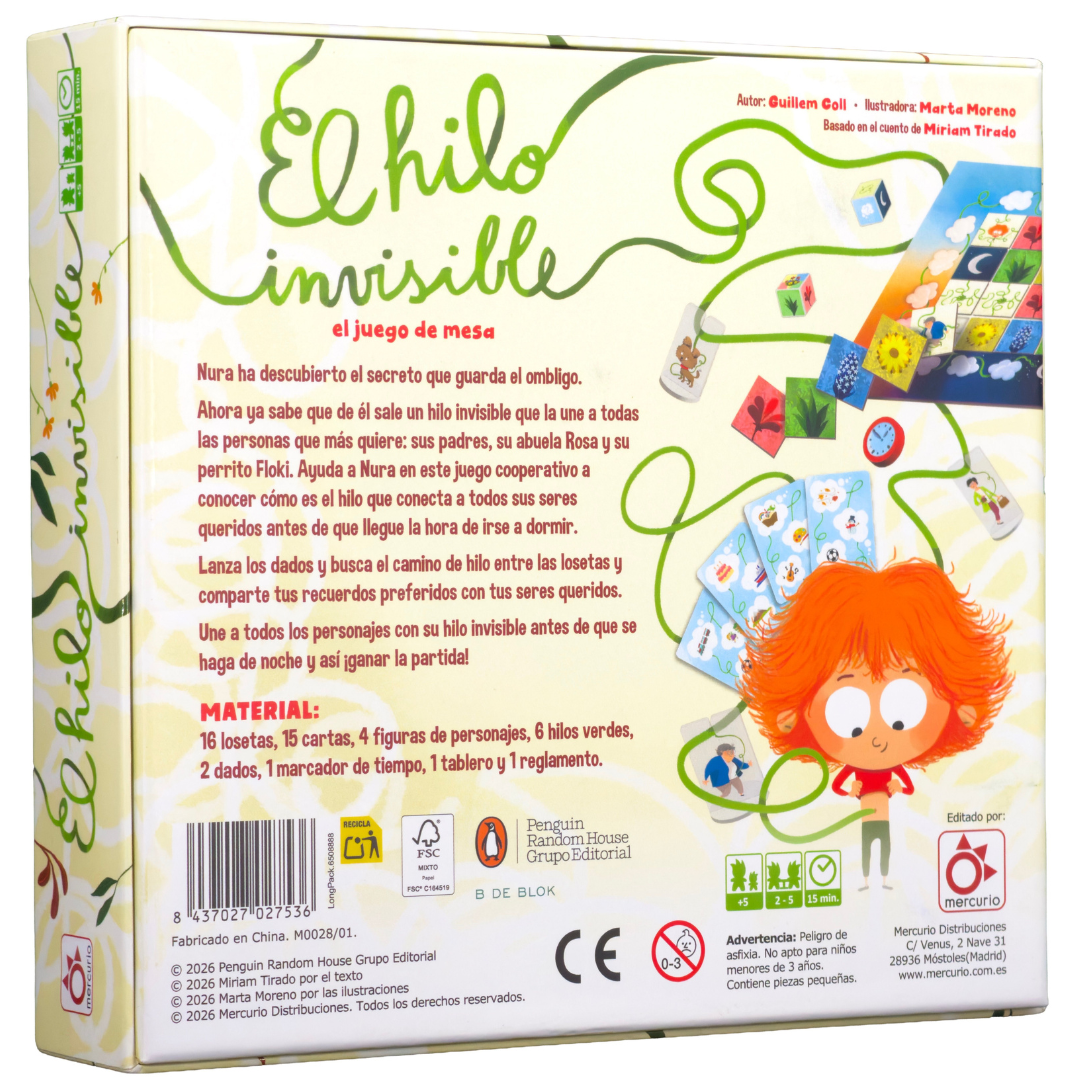 El hilo invisible: juego de mesa