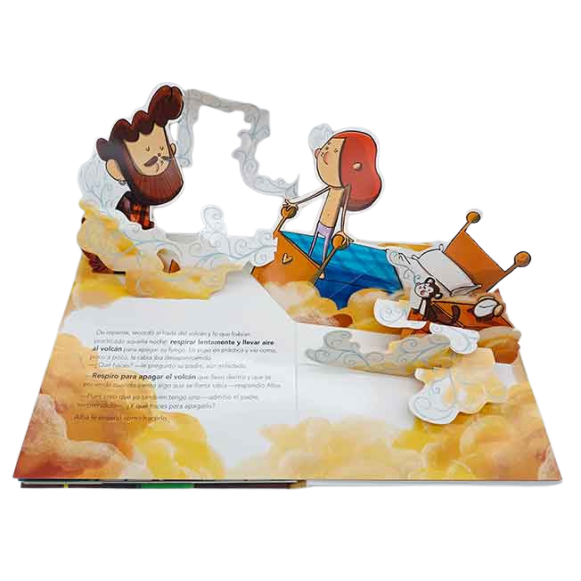 Tengo un volcán en pop-up