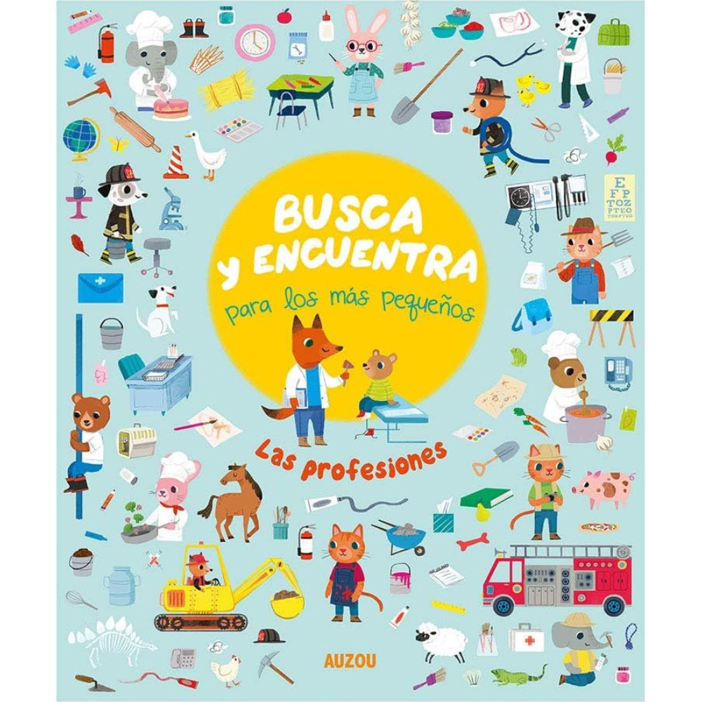 Busca y encuentra para los más pequeños en las profesiones