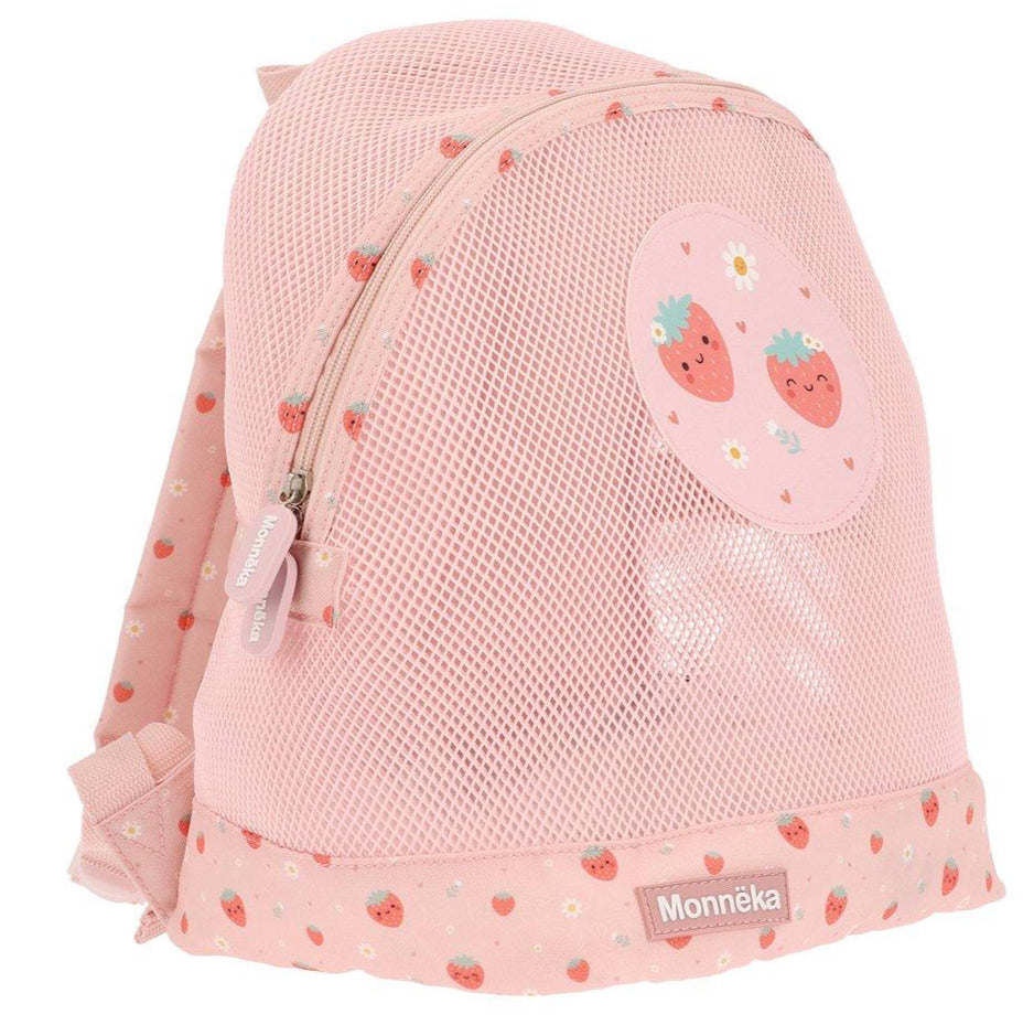 Mochila infantil antiarena · strawberries