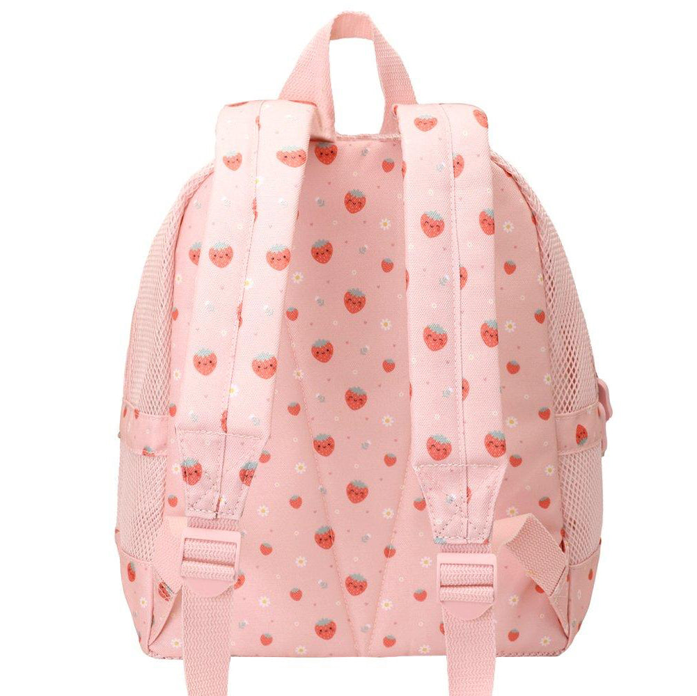 Mochila infantil antiarena · strawberries