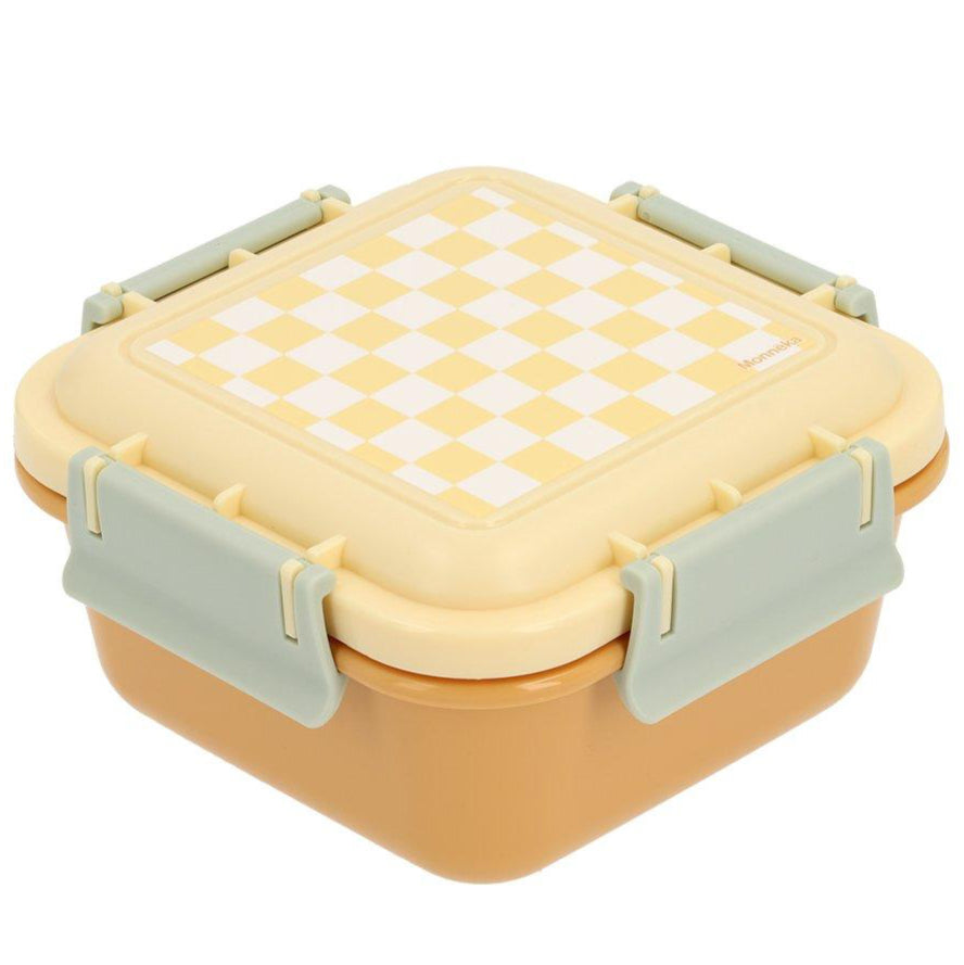 Caja almuerzo grande · yellow chess