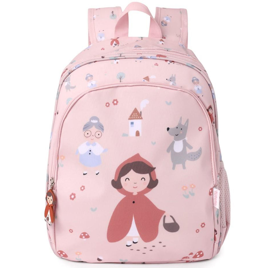 Mochila TUTETE mediana Little Red con llavero personalizable