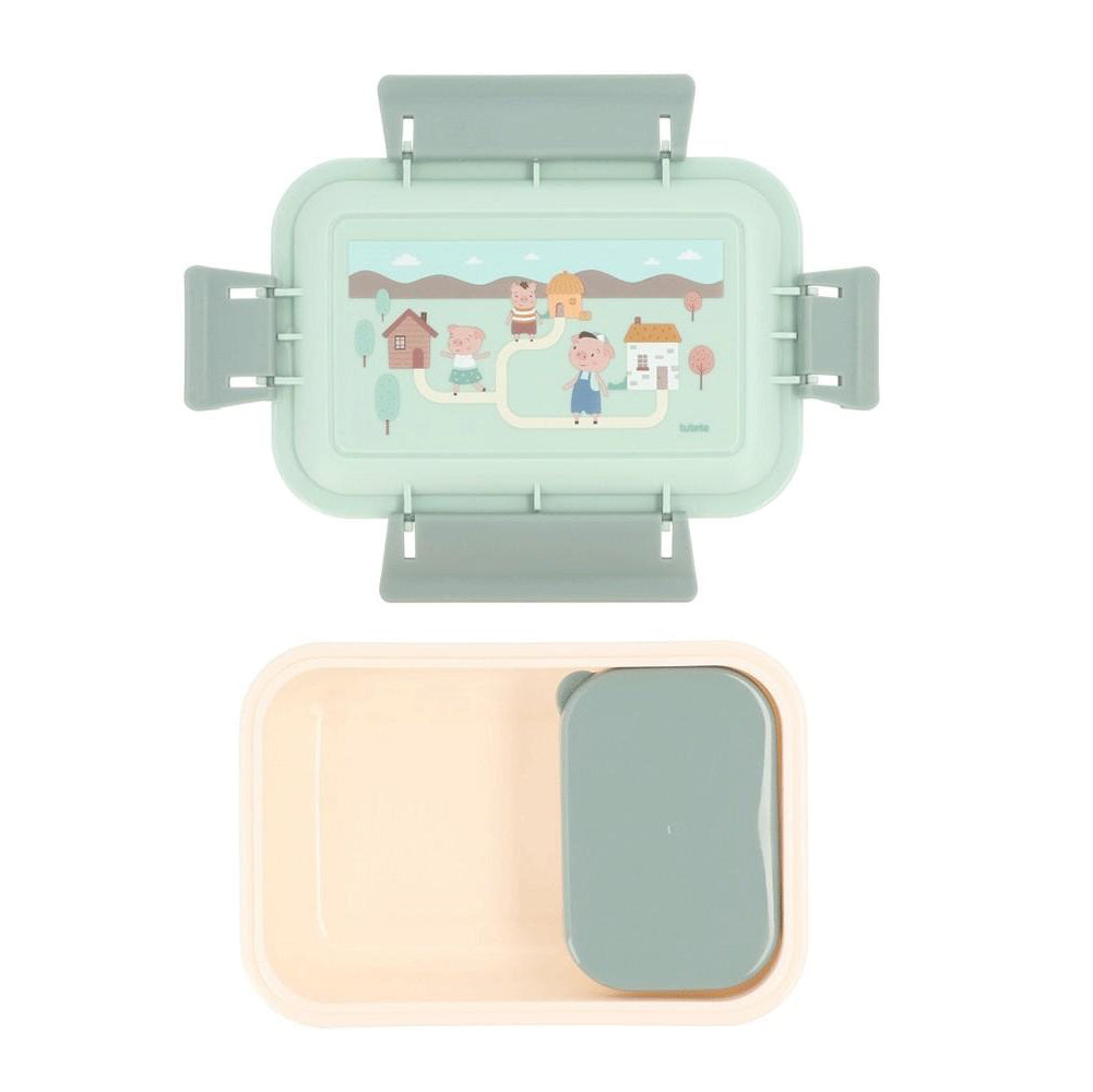 Fiambrera bento TUTETE · The Three Little Pigs