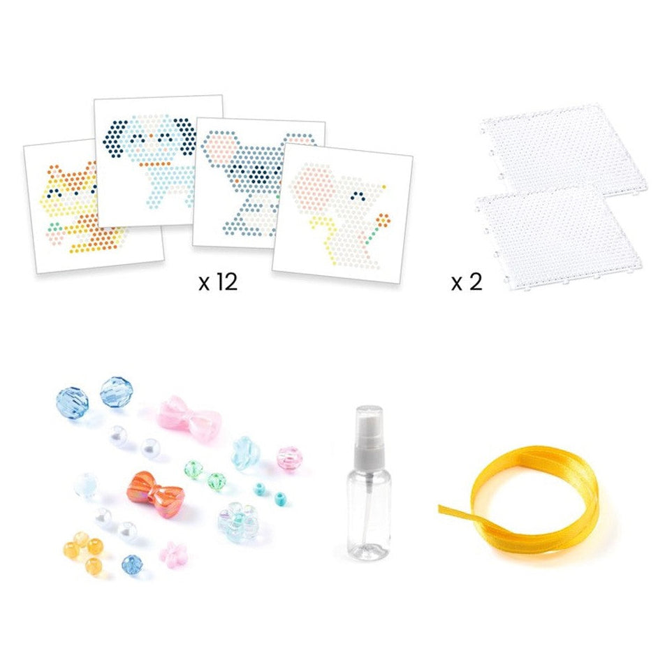 Taller de perlas de agua DIY animales peludos