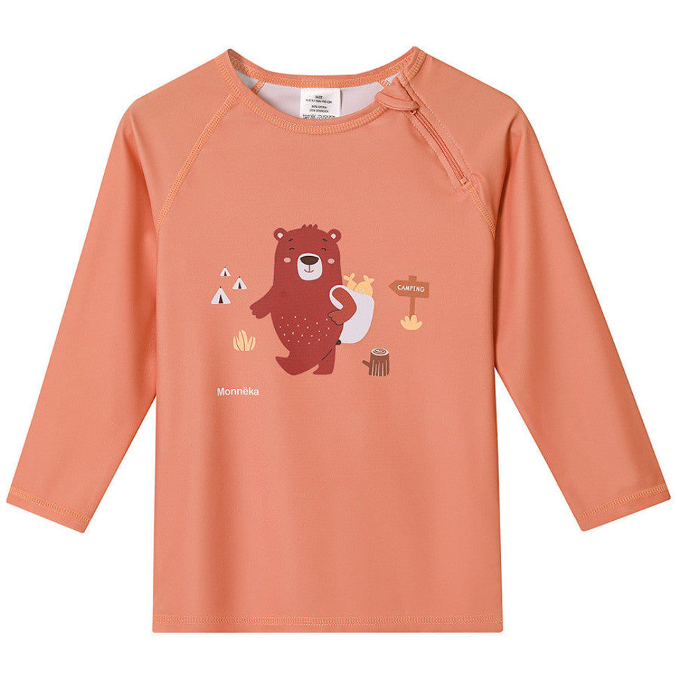 Camiseta protección solar de manga larga MONNËKA · camping