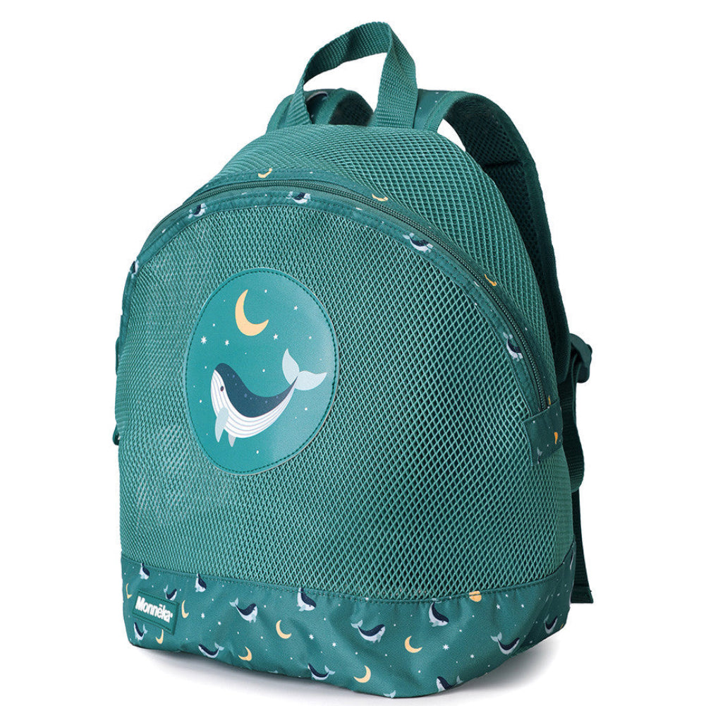 Mochila infantil antiarena · whale teal