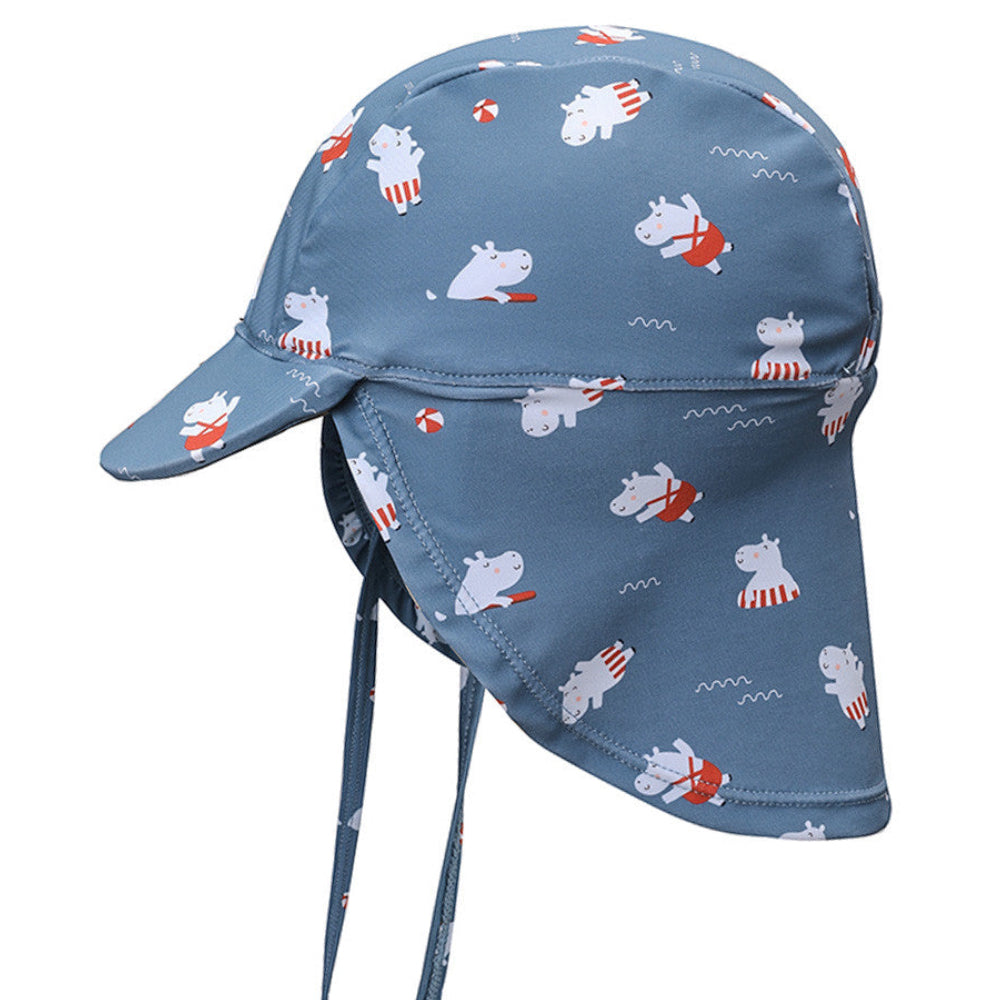 Gorro playa para bebé · hippos