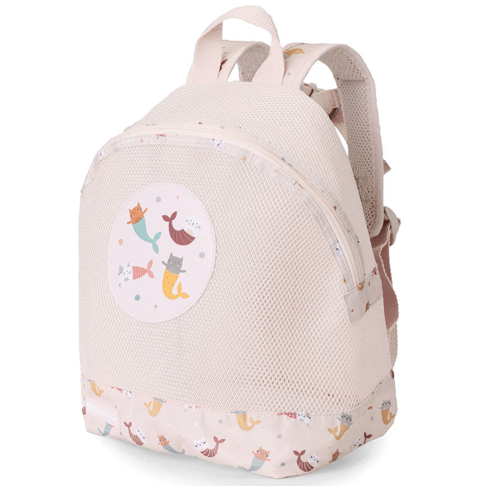 Mochila infantil antiarena · mermaid cats