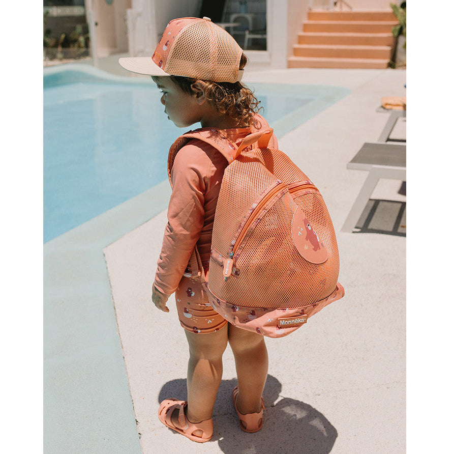 Mochila infantil antiarena · camping