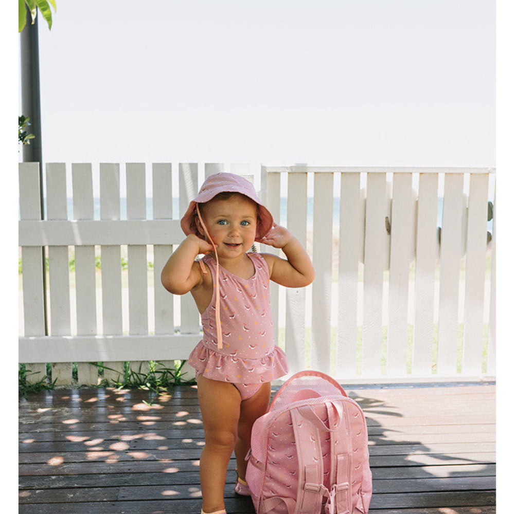 Gorro reversible · whale pink