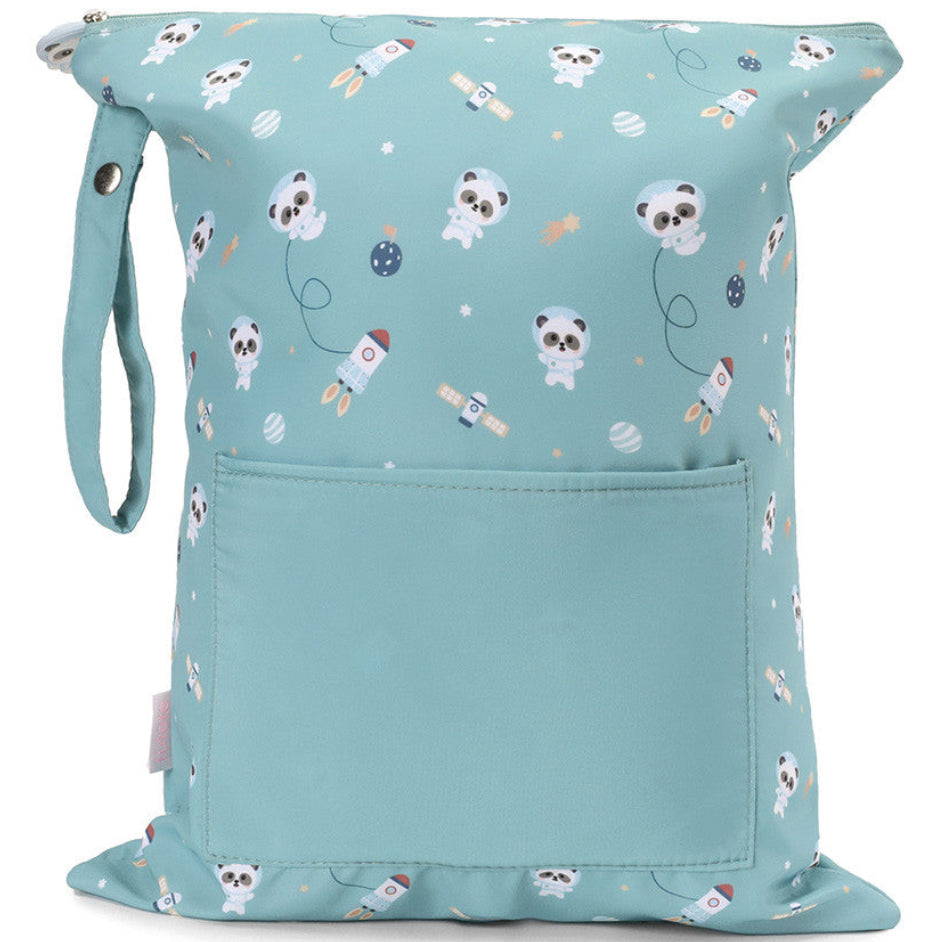 Bolsa impermeable personalizable · pandas in space