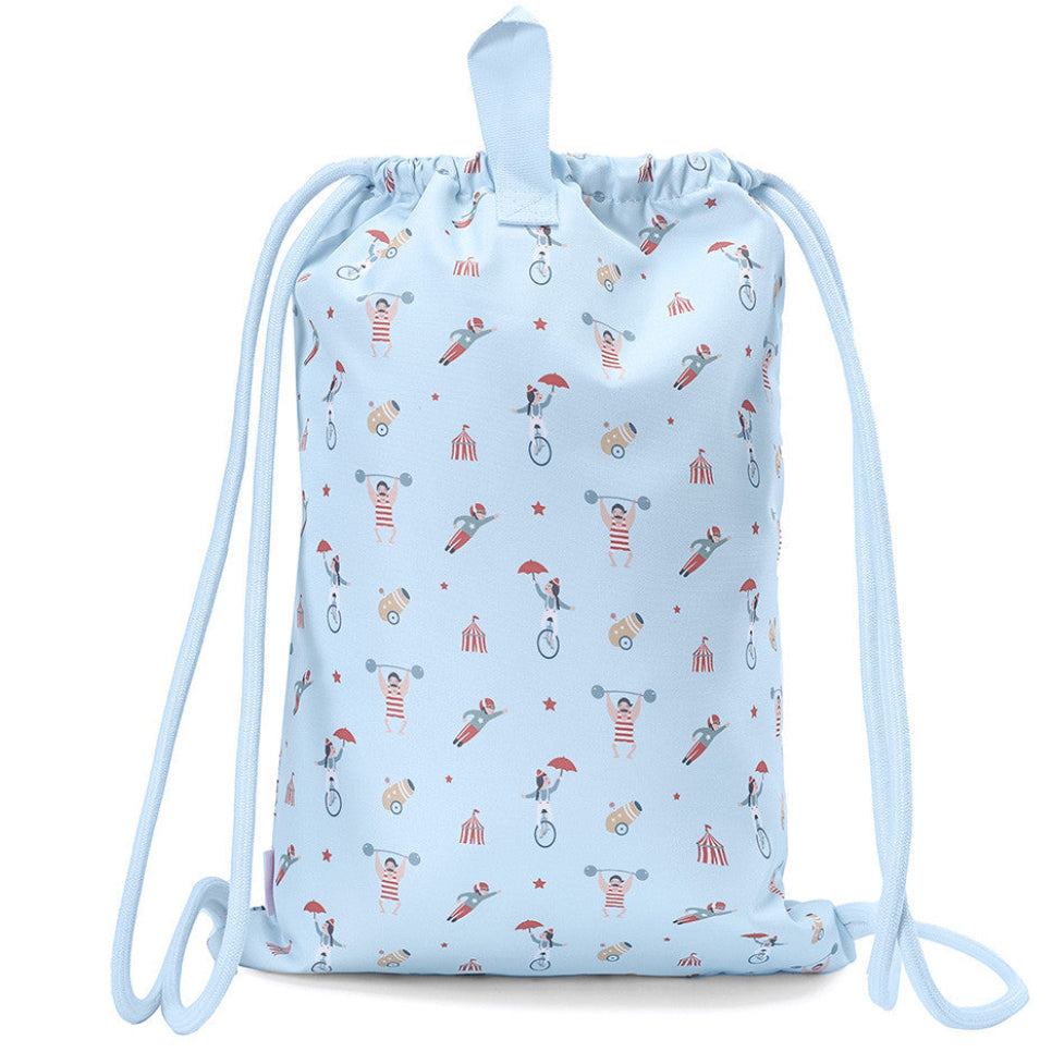 Mochila saco impermeable TUTETE personalizable · circus