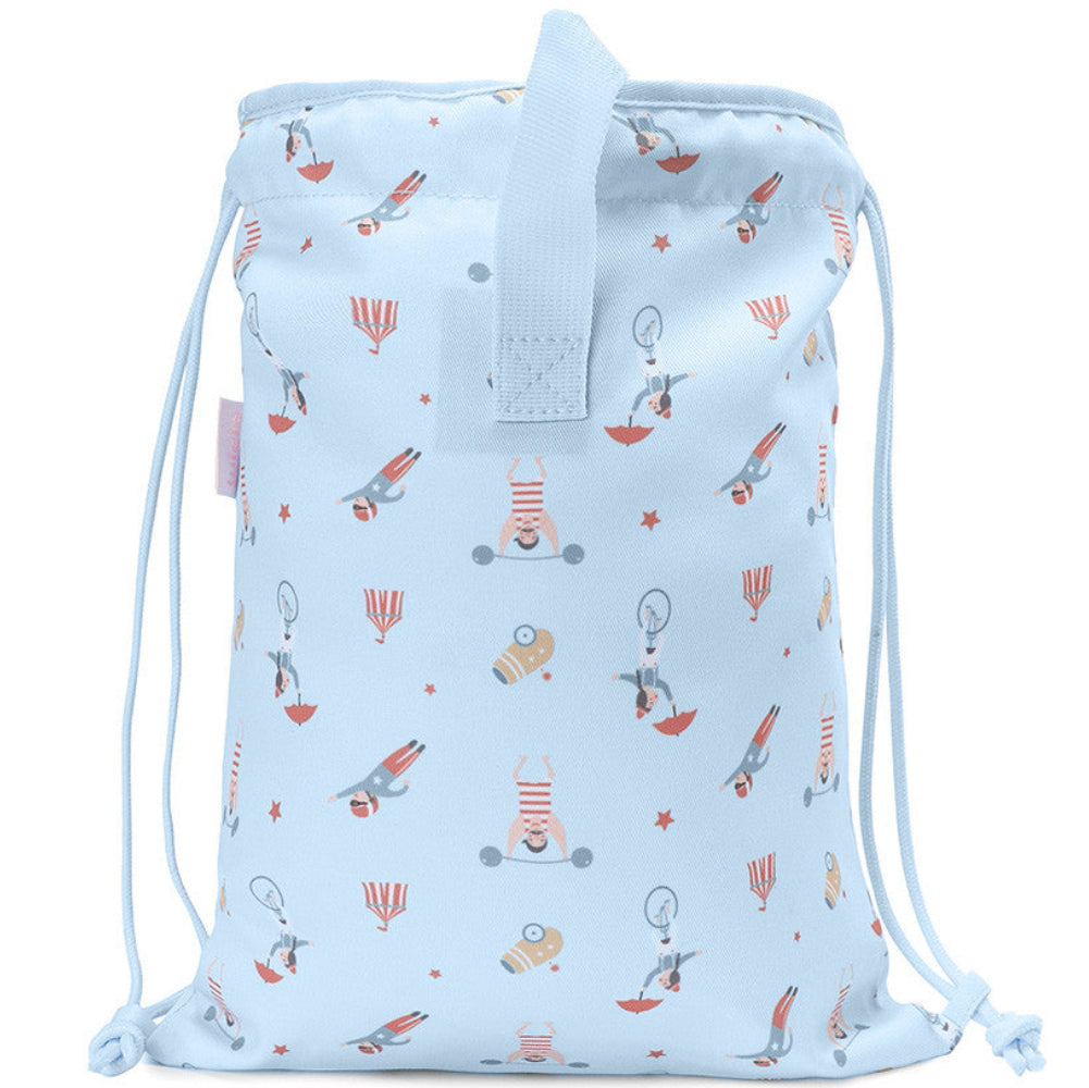 Mochila saco de tela TUTETE personalizable · circus