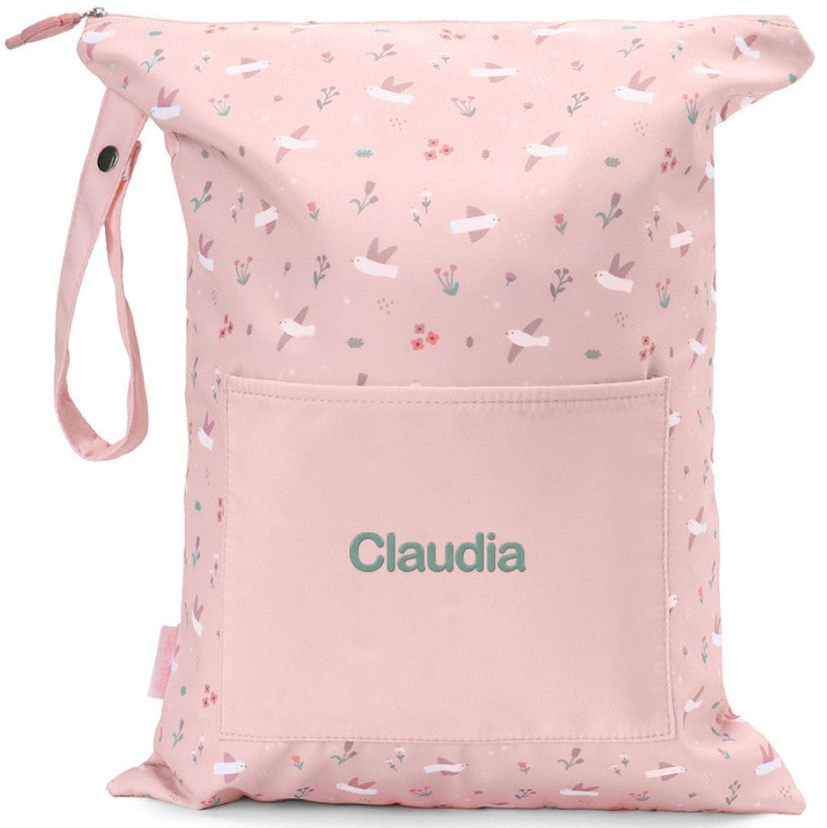 Bolsa impermeable personalizable · blossom birds