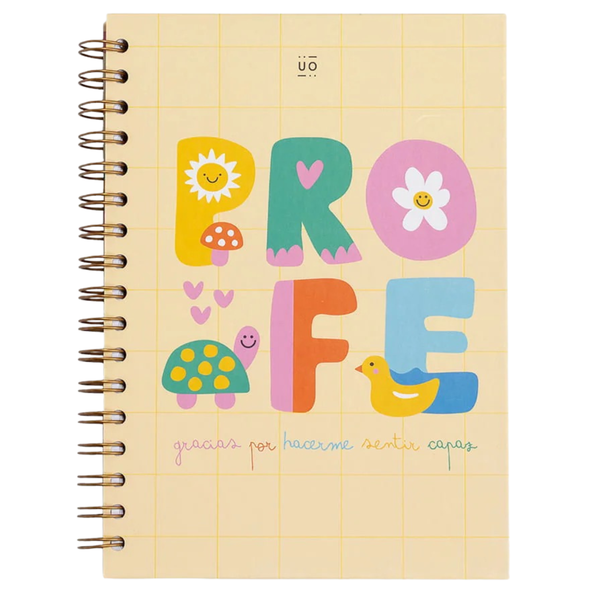 Libreta: profe, gracias por hacerme sentir capaz