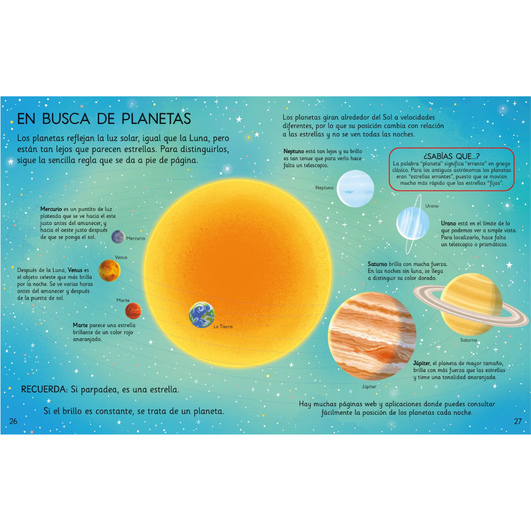 Las estrellas · Guía para pequeños astrónomos