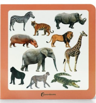Libro de fotografías Nowordbooks · animales salvajes 3