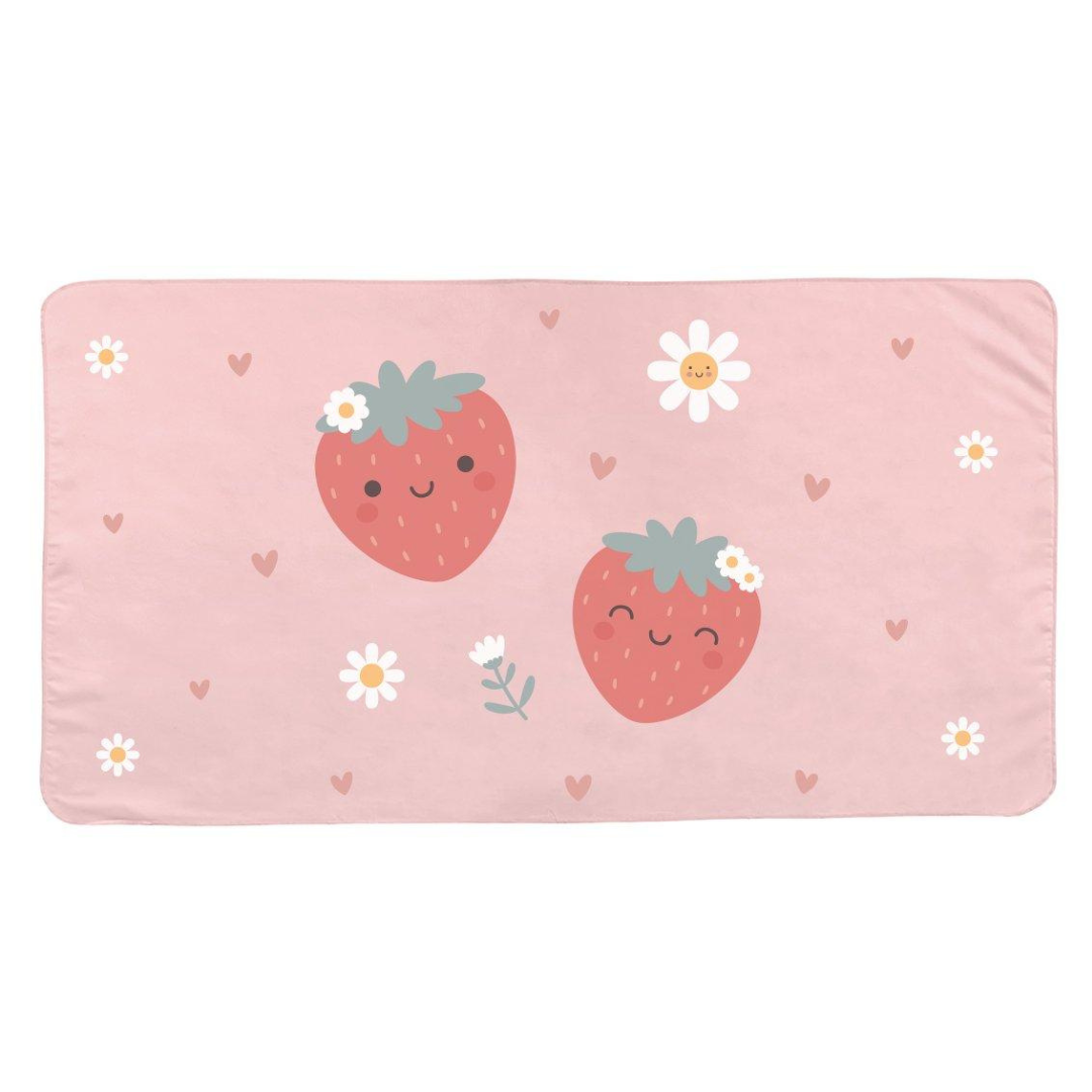 Toalla playa de microfibra · strawberries