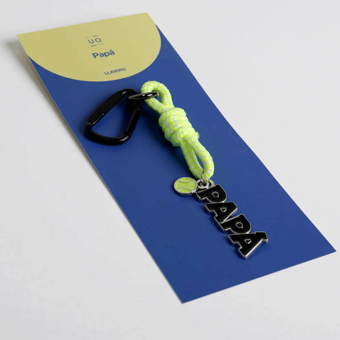 Llavero metálico · papá