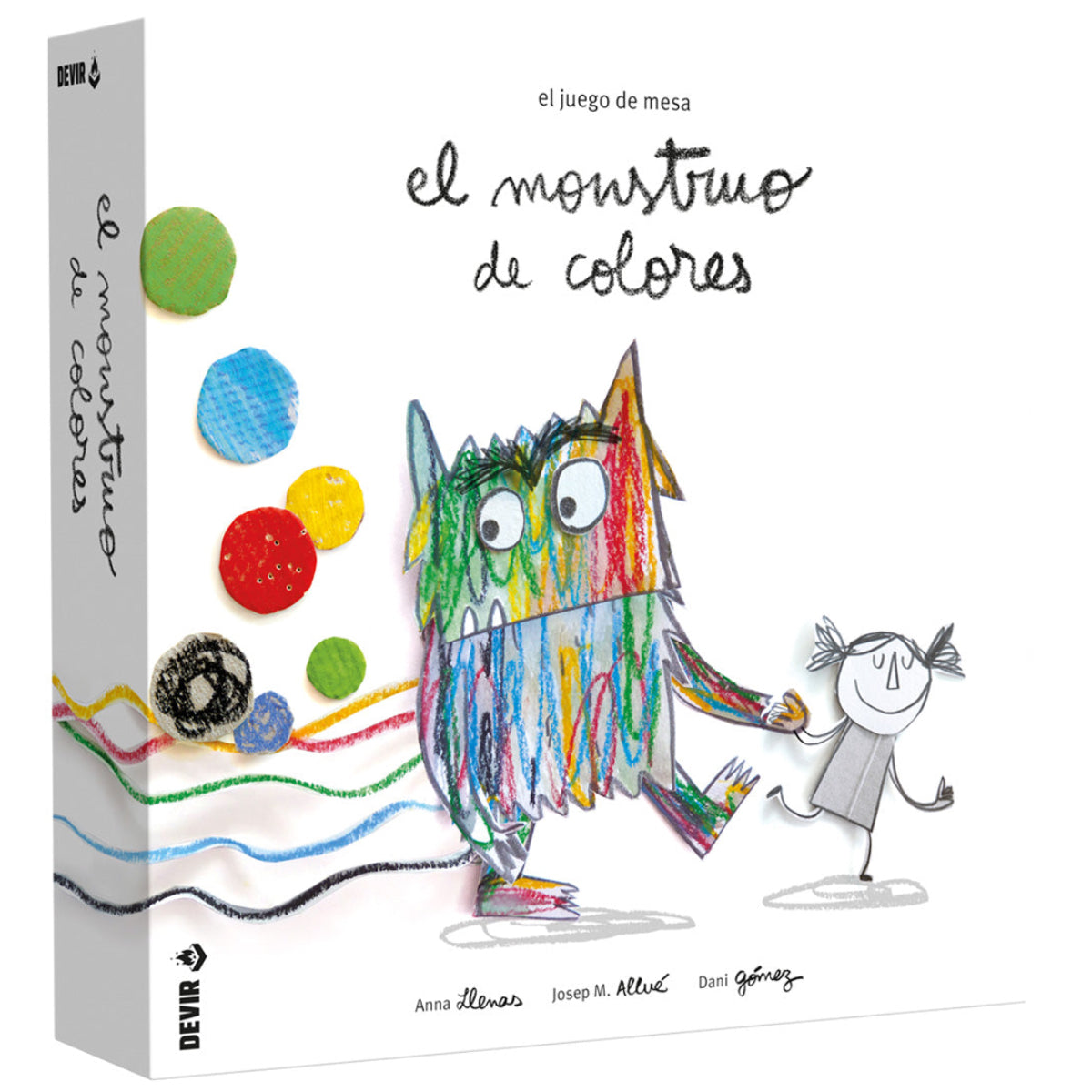 El monstruo de colores ¡juego de mesa!