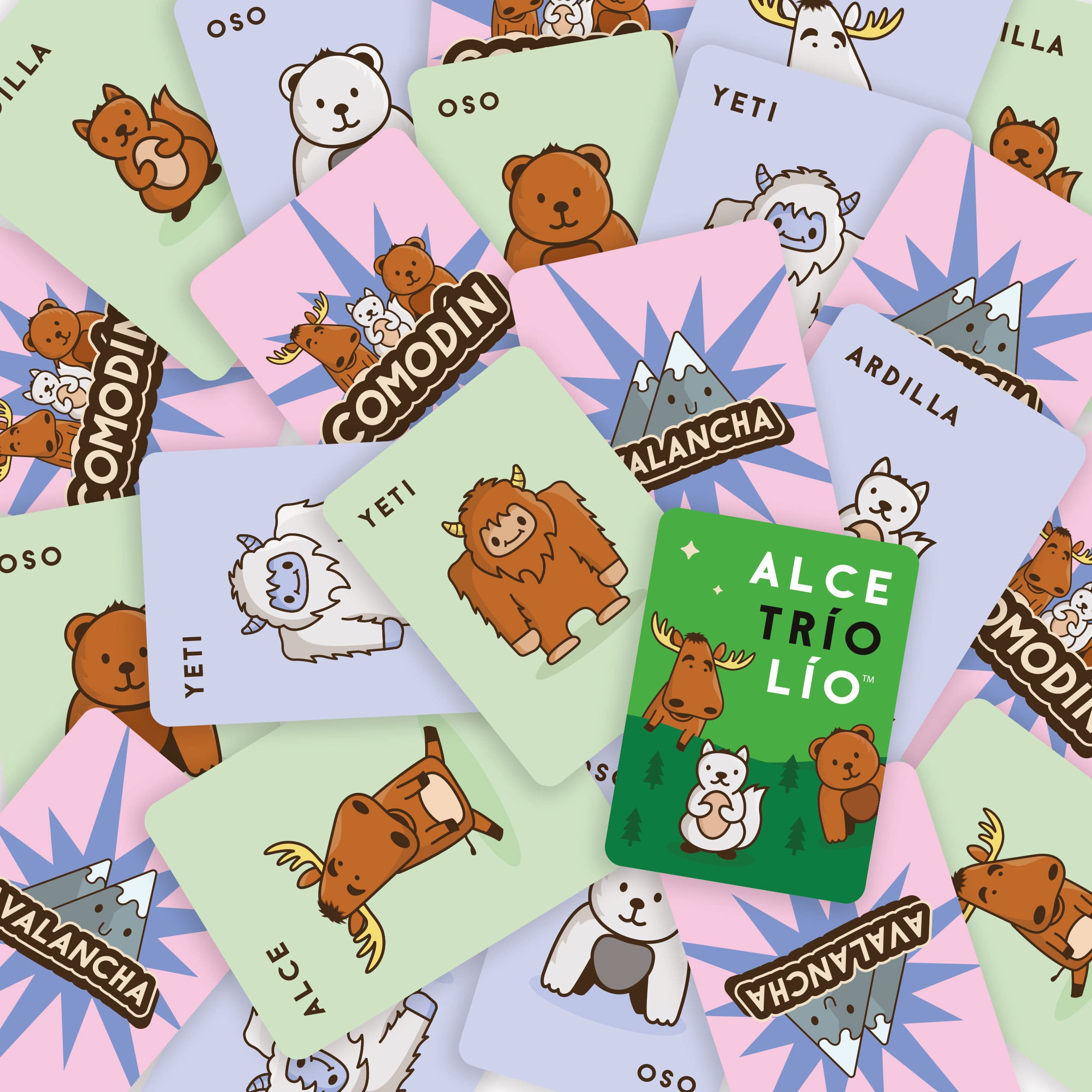 Alce, trío, lío