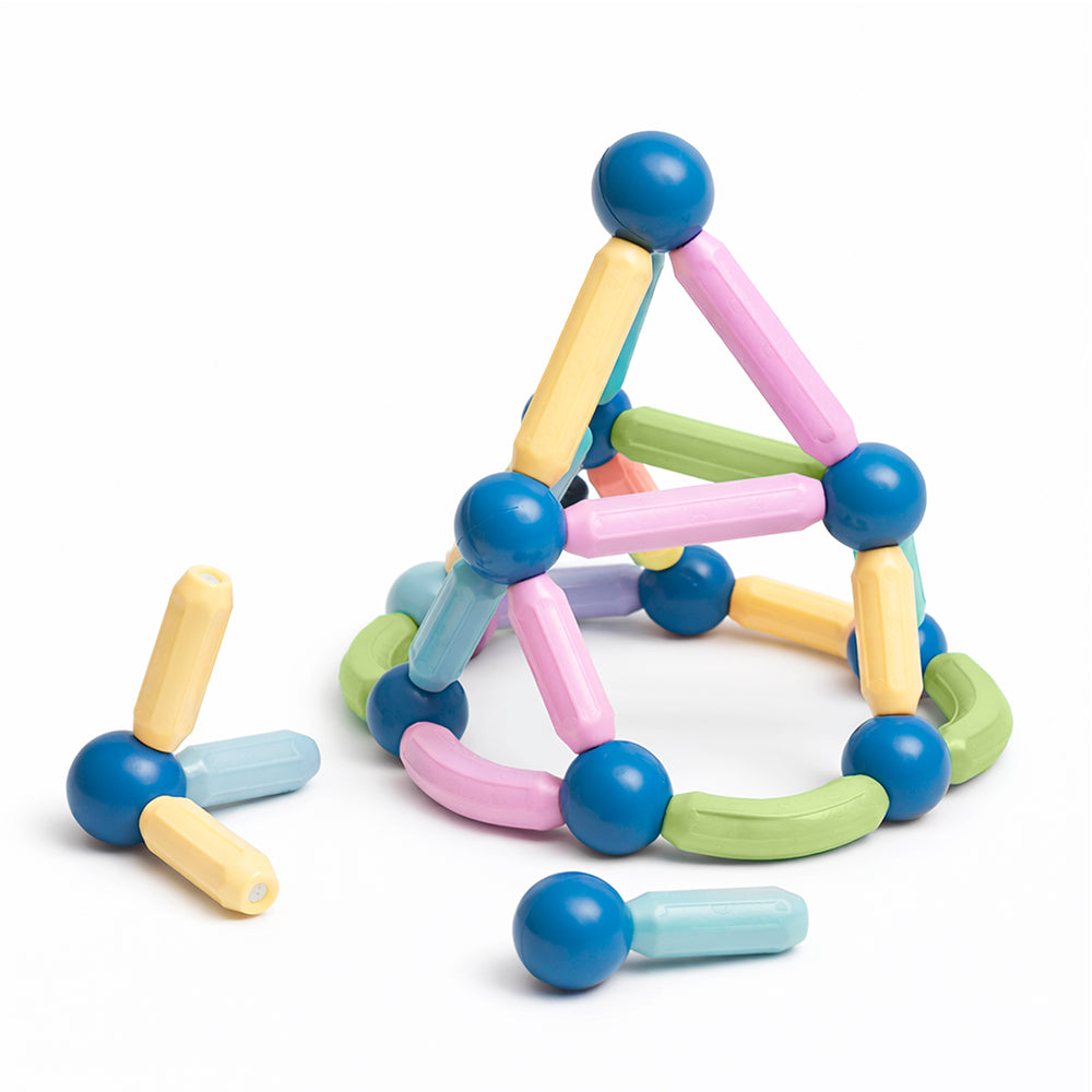 Magnetics pastel: 34 piezas