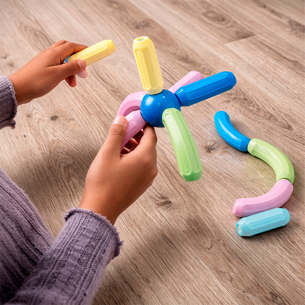Magnetics pastel: 34 piezas