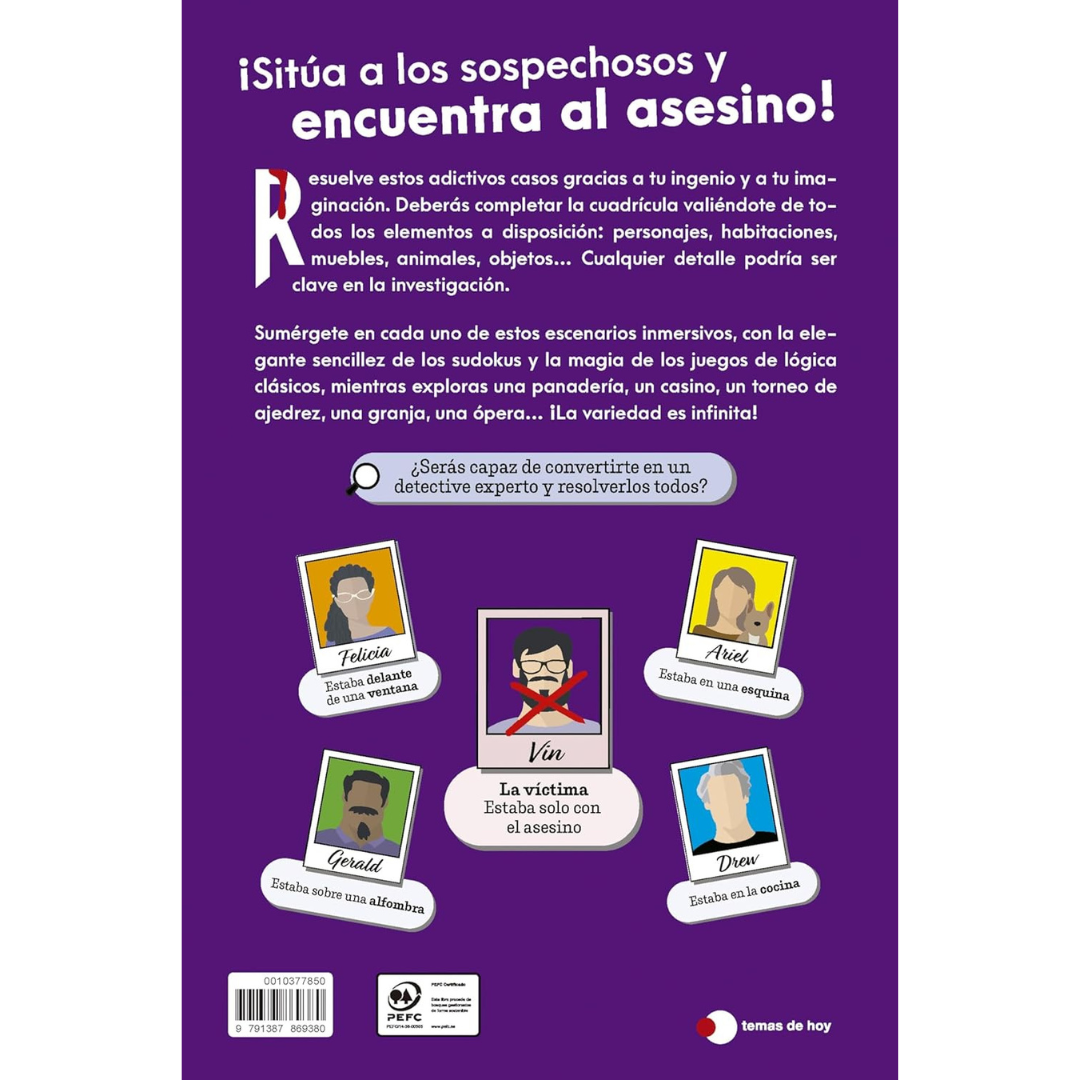 Murdoku: 80 acertijos de lógica y asesinatos: 80 acertijos de lógica y asesinatos