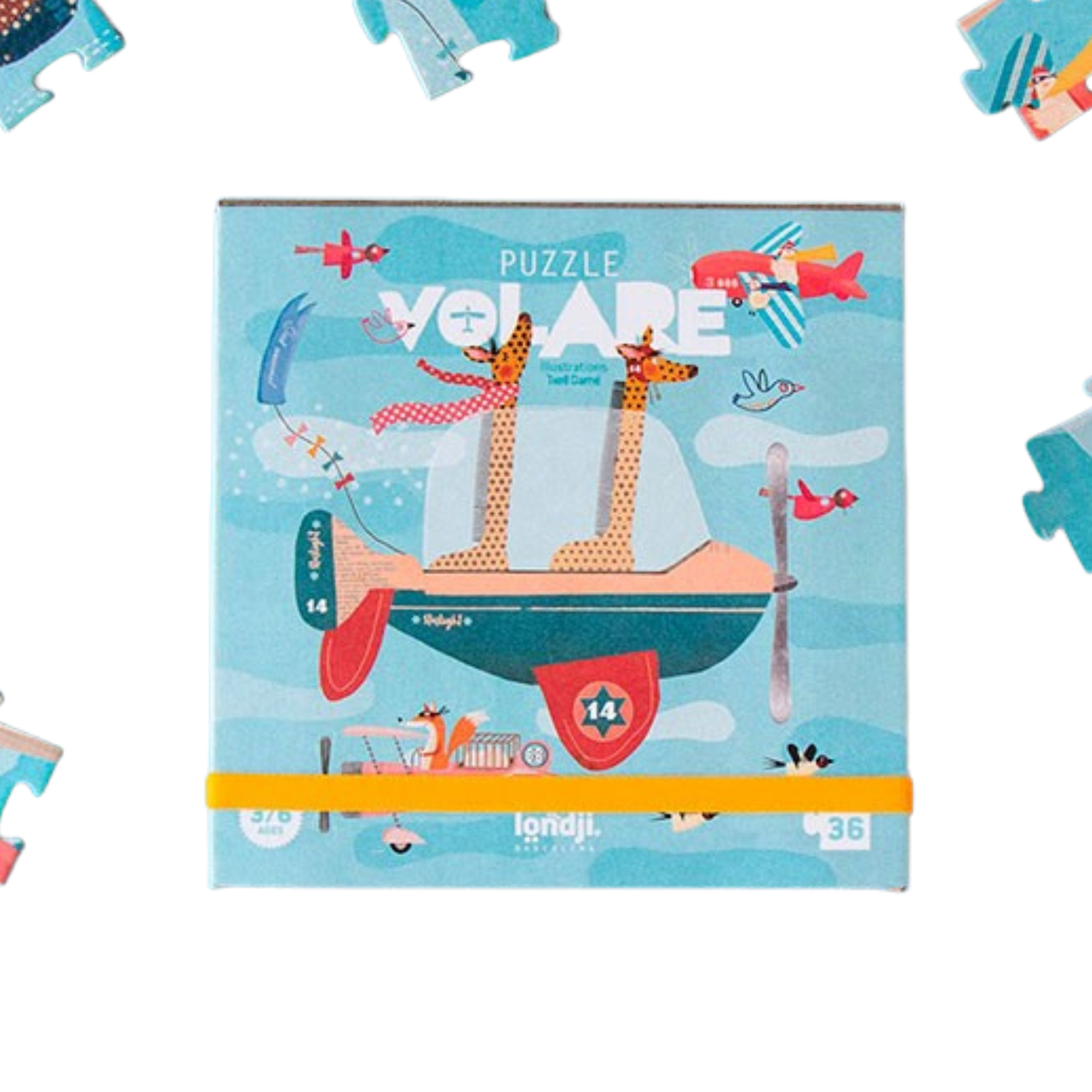 Puzzle pocket: volare