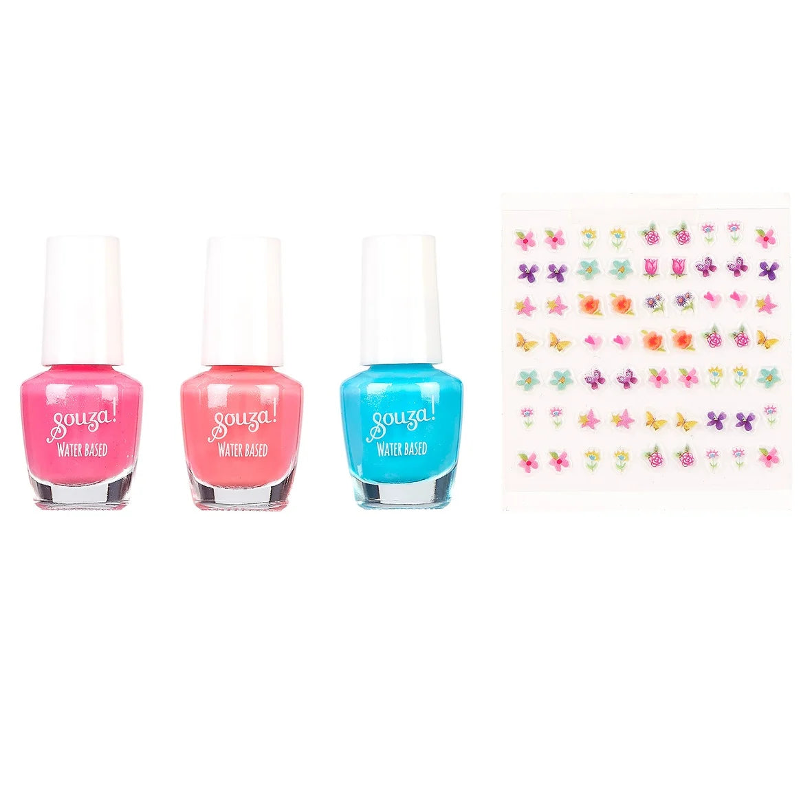 3 esmalte de uñas con pegatinas · elfo