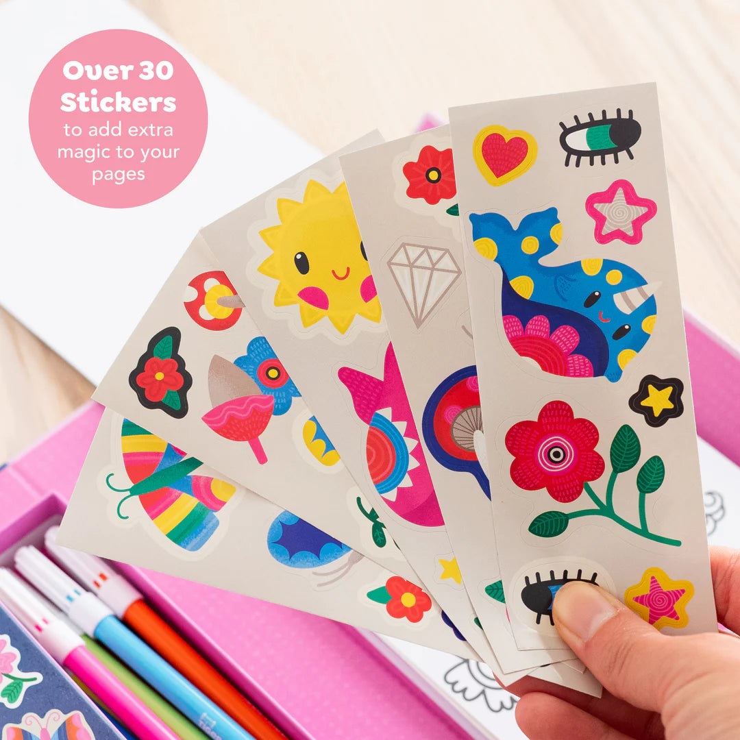 Colouring set · magical creatures