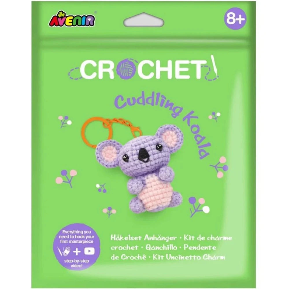 Haz tu llavero de crochet: koala