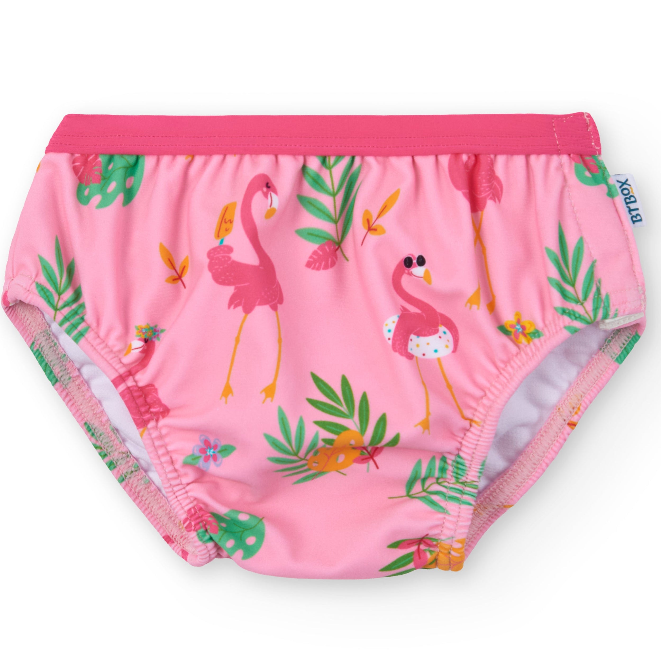 Bañador pañal BTBOX · flamingos