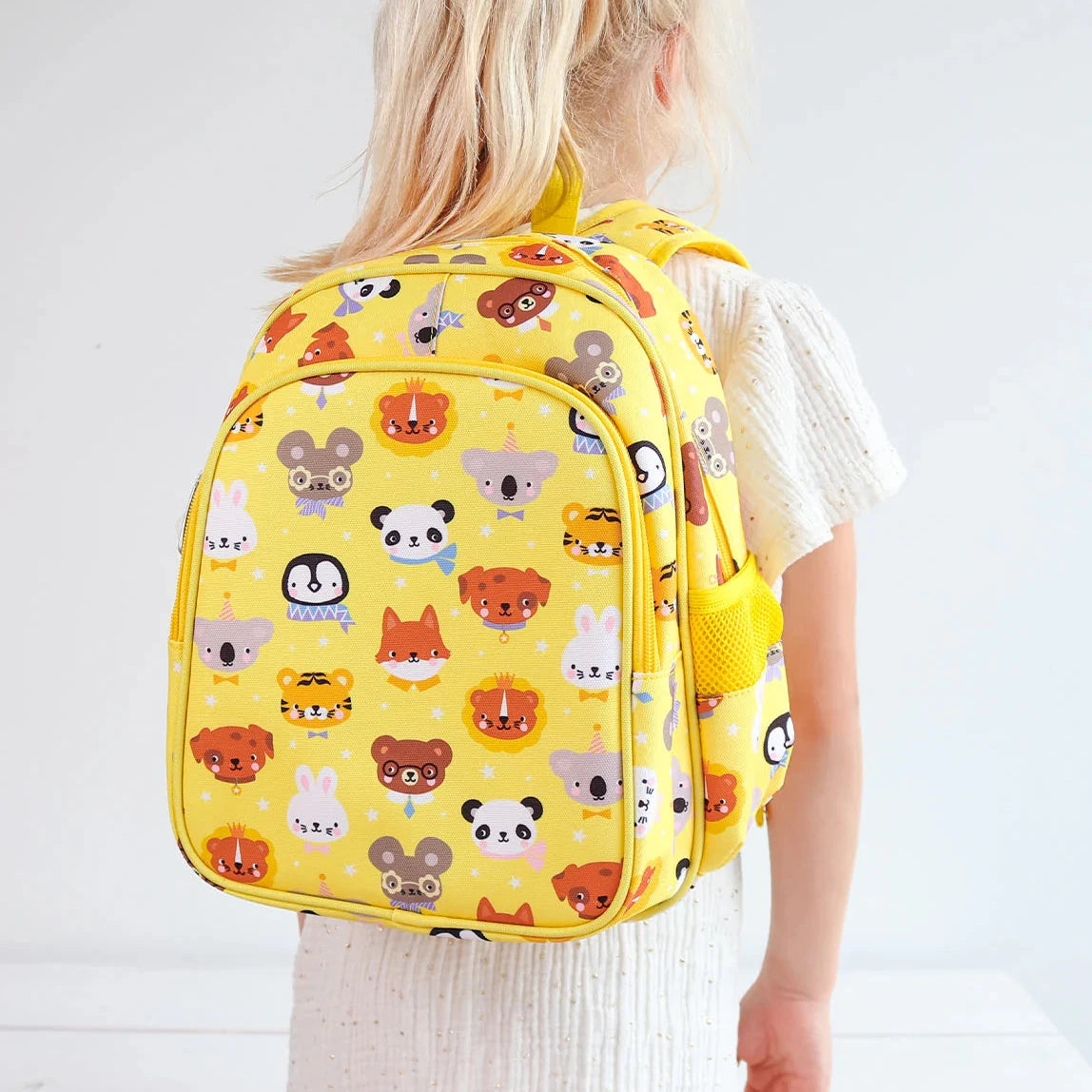 Mochila infantil con bolsillo térmico ALLC · animales