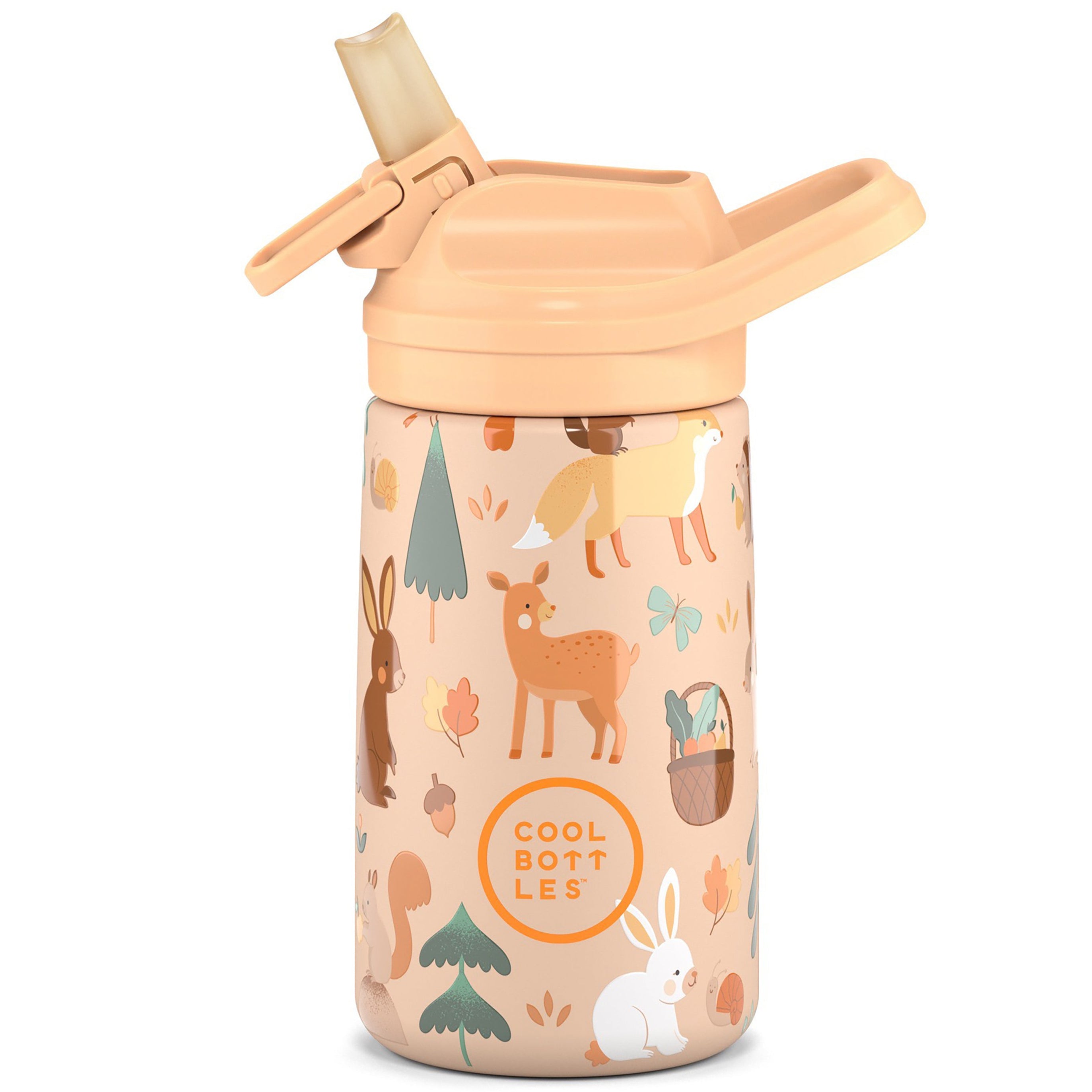 Botella de acero KIDDIE 350 ml.· woodland buddies