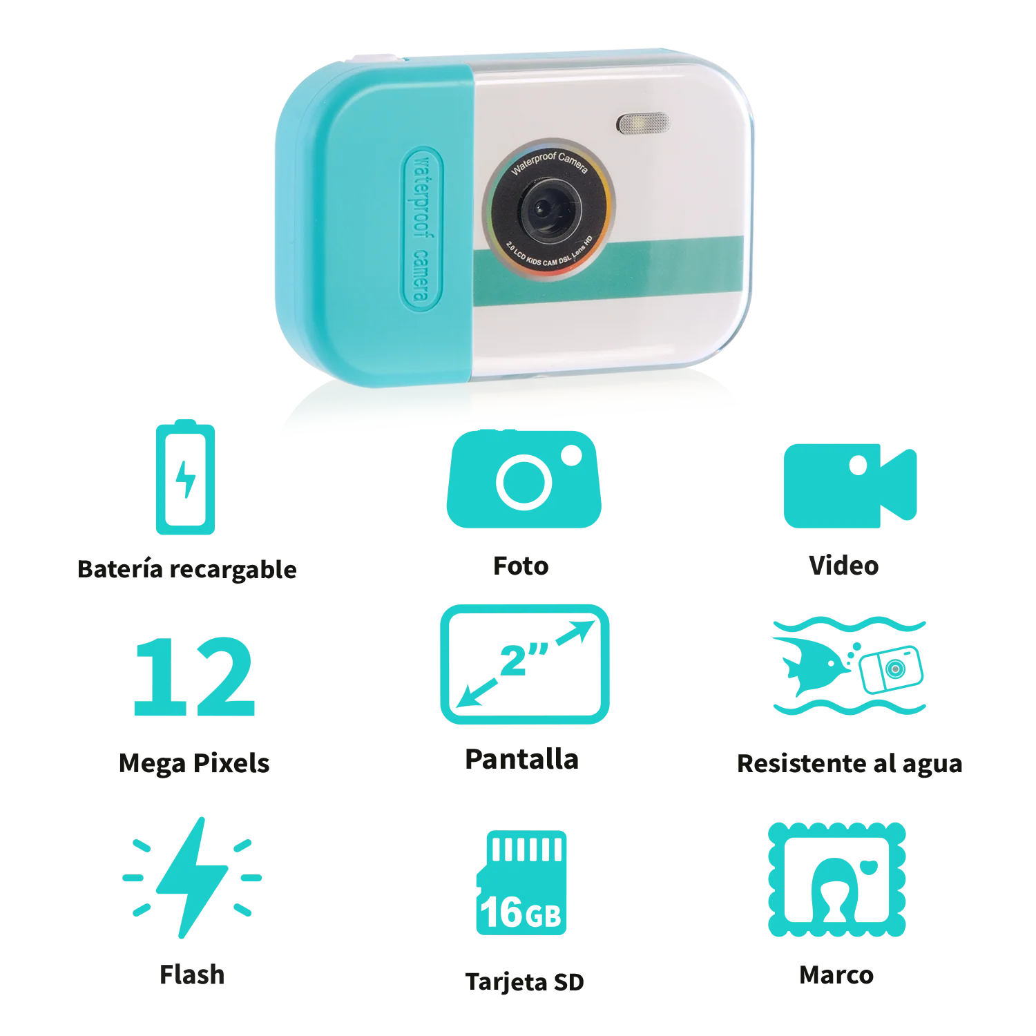 Waterproof cámara PHOTO CREATOR