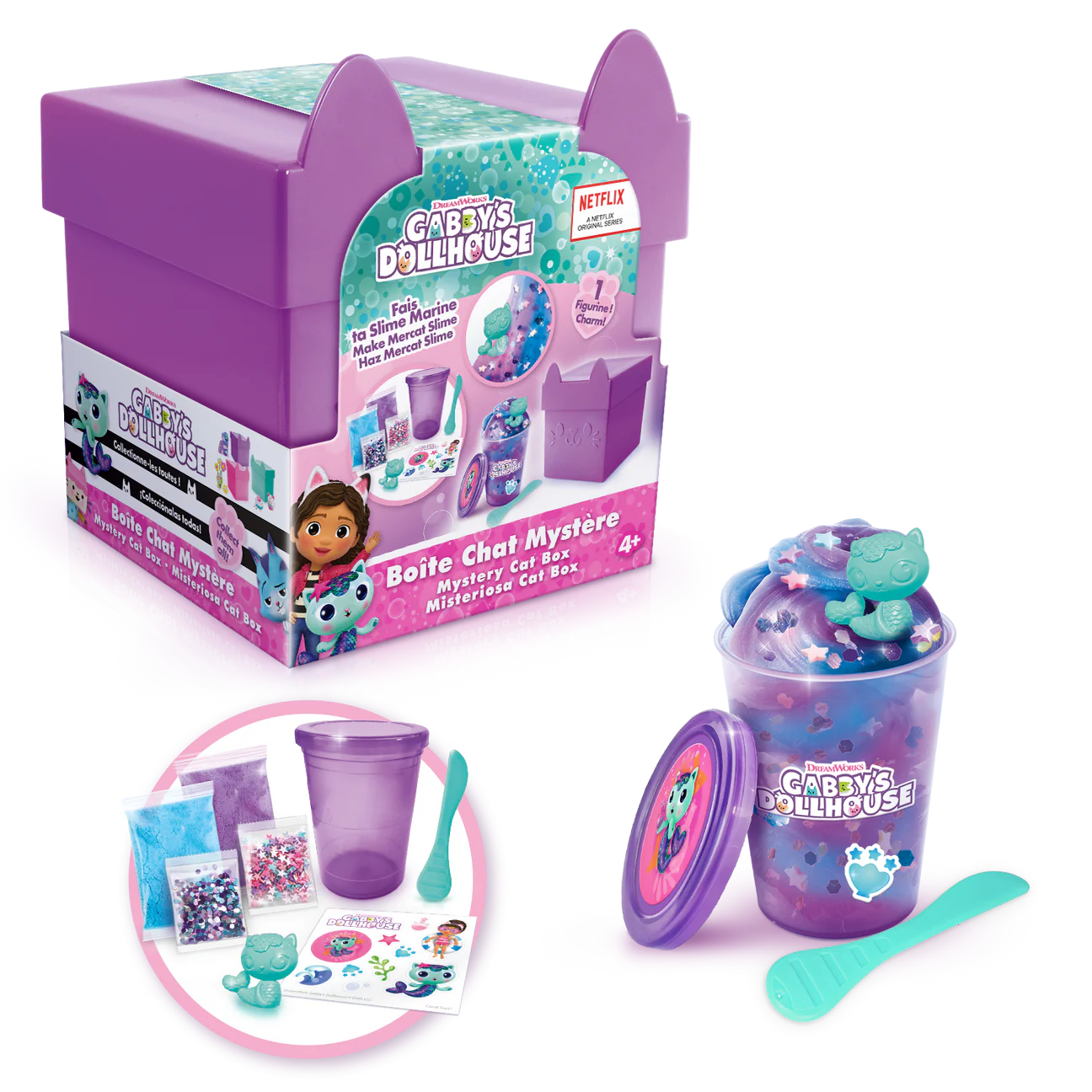 Mini cat box GABBY slime