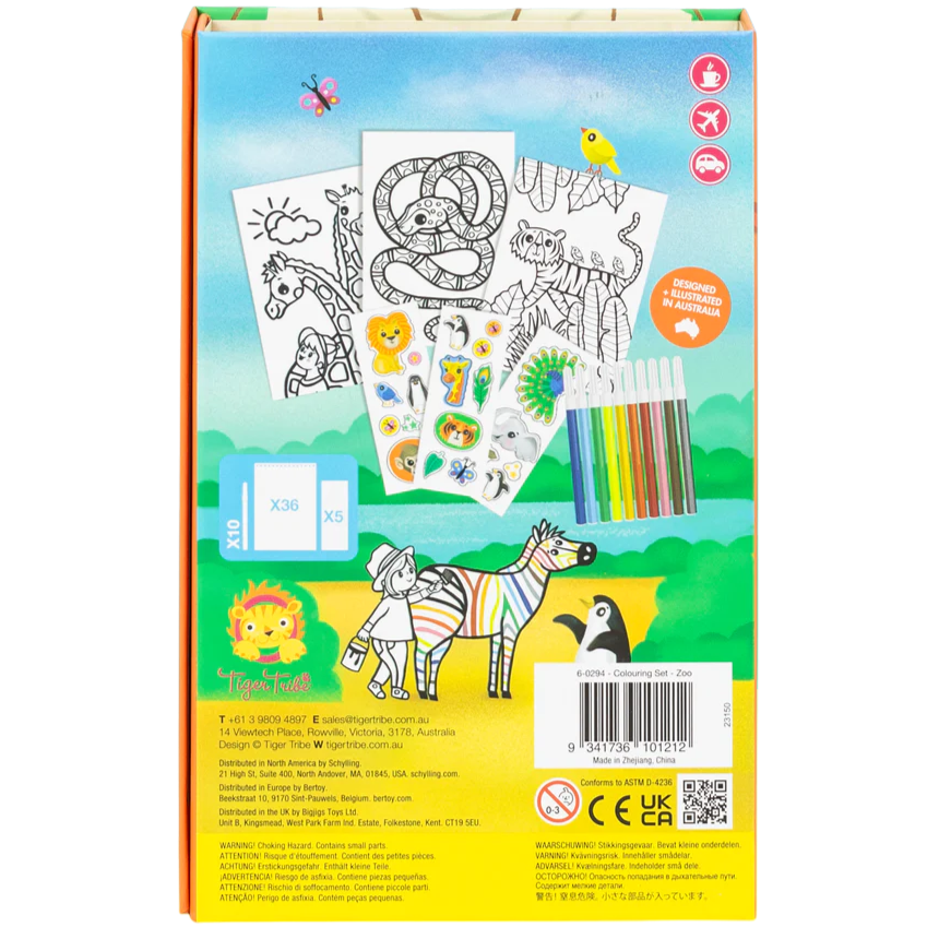 Colouring Set · Zoo