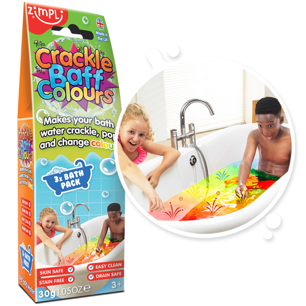 3 packs CRACKLE BAFF ¡sales crepitantes!