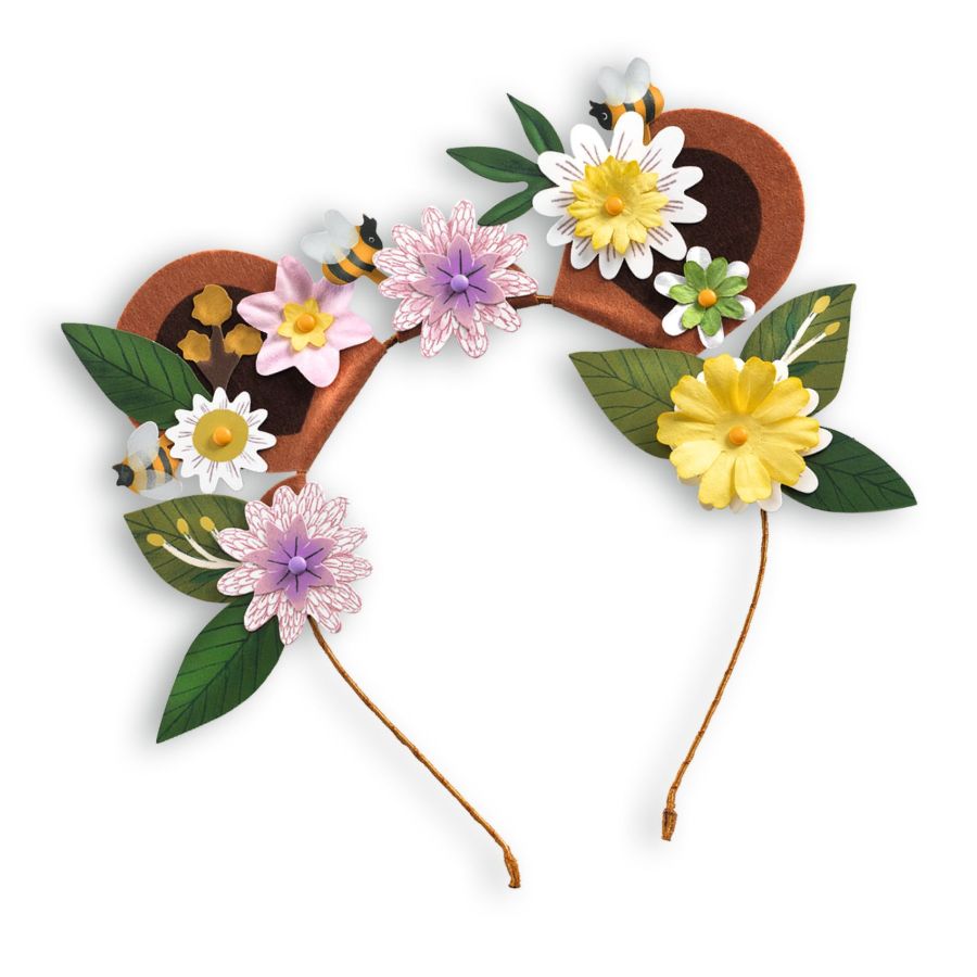 DIY crea tus diademas de animales y flores