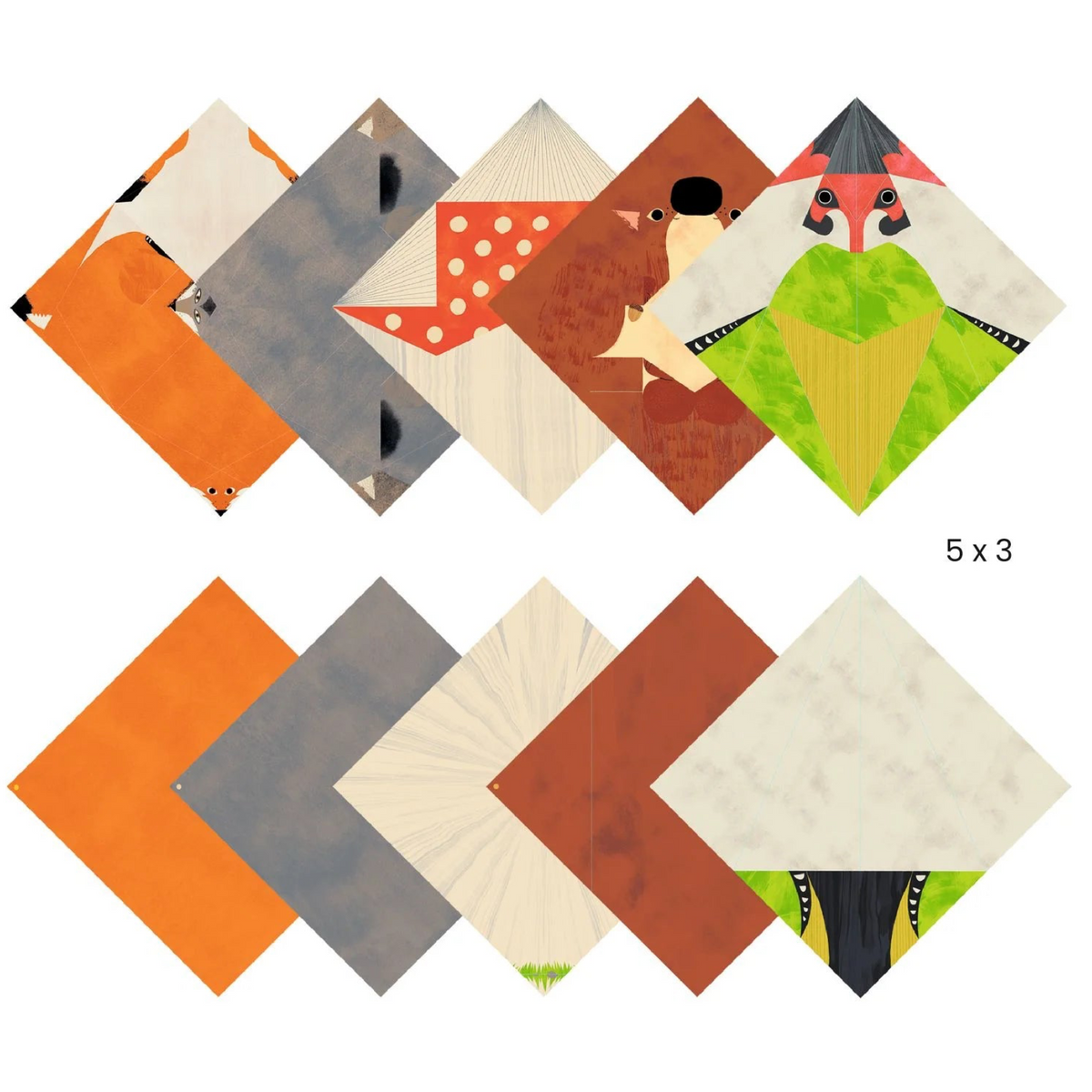 Papiroflexia ORIGAMI · un paseo por el bosque