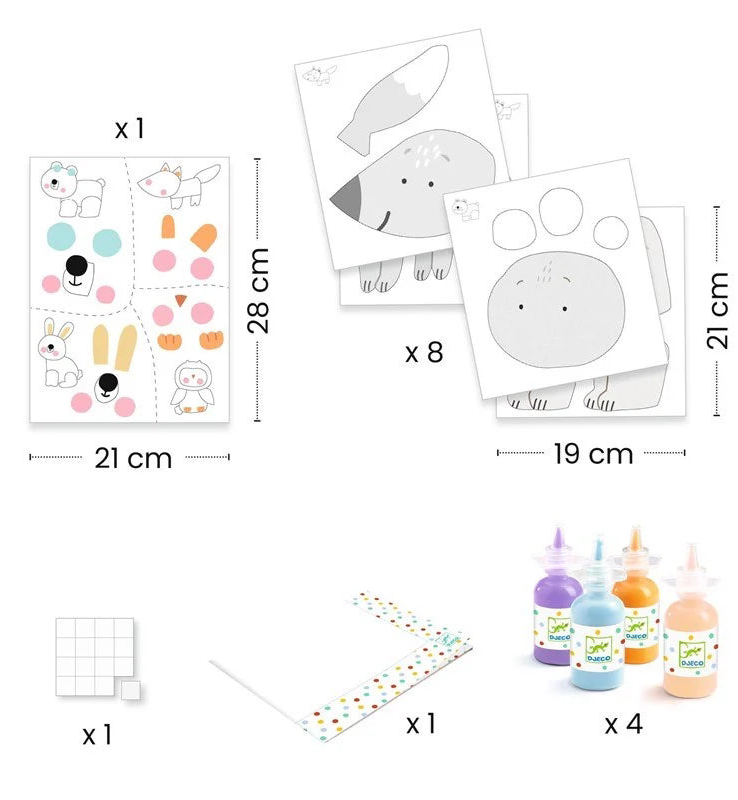 Pintura para dedos ¡a la obra!