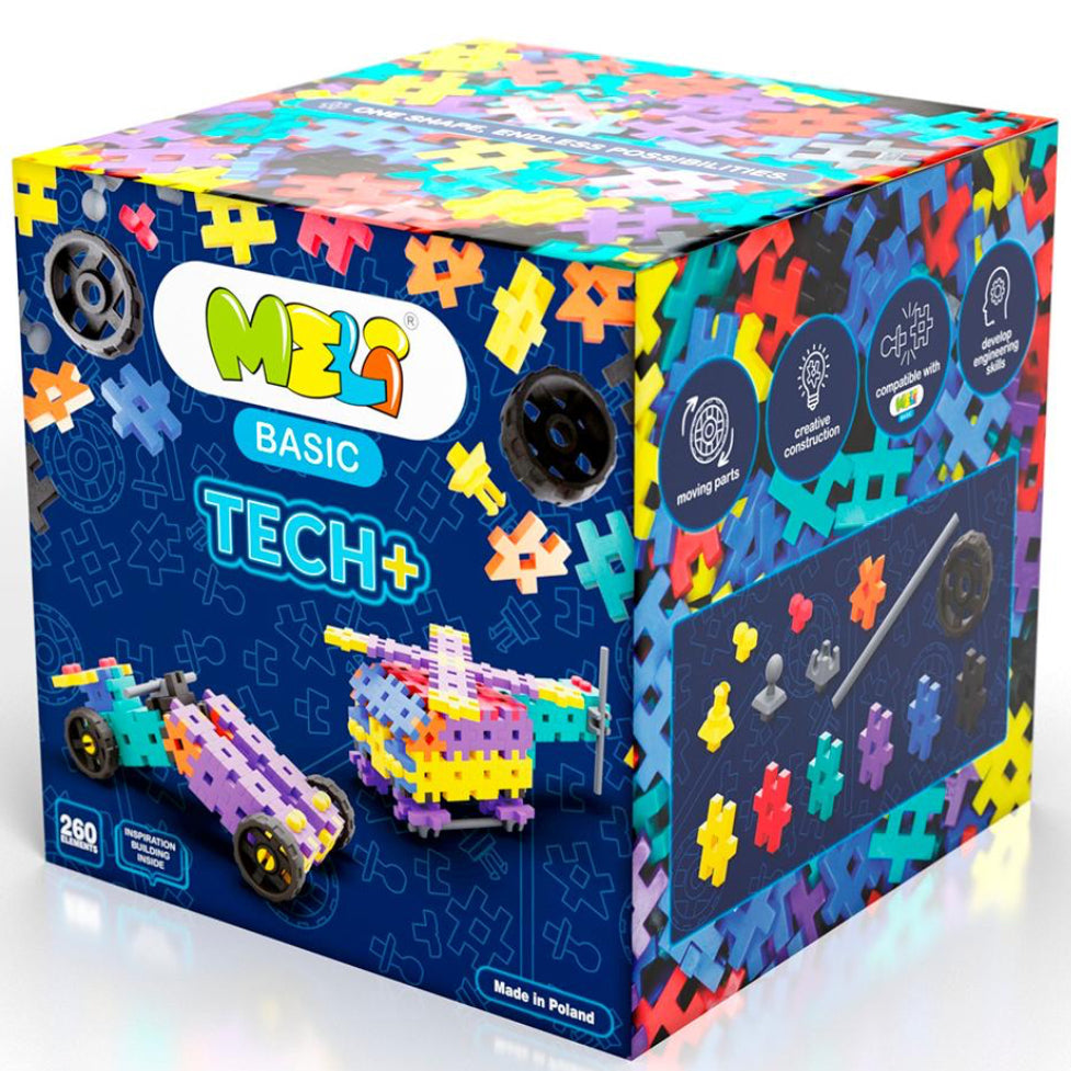 Construcciones MELI basic tech+ · 260 piezas