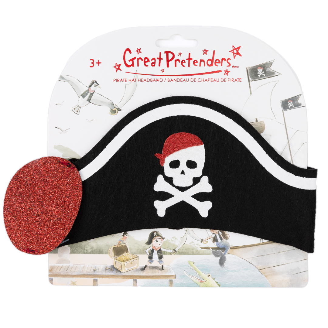 Diadema pirata y parche