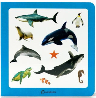 Libro de fotografías Nowordbooks · animales marinos 2