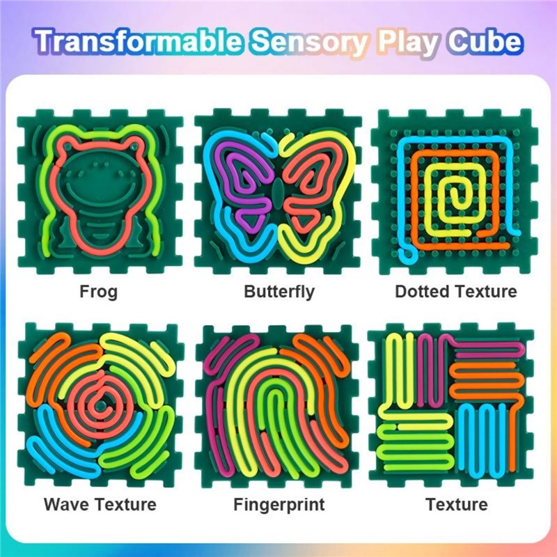 Cubo sensorial ¡creativo!