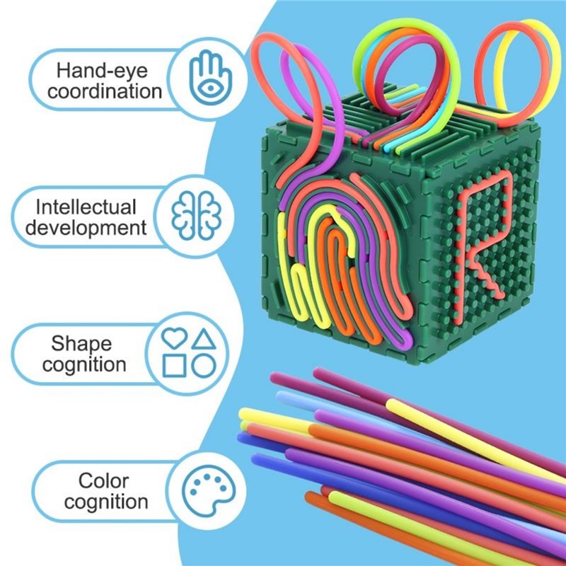 Cubo sensorial ¡creativo!