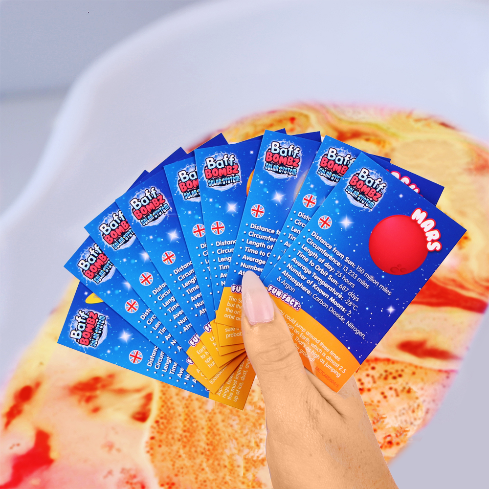 9 Bombas de baño del sistema solar