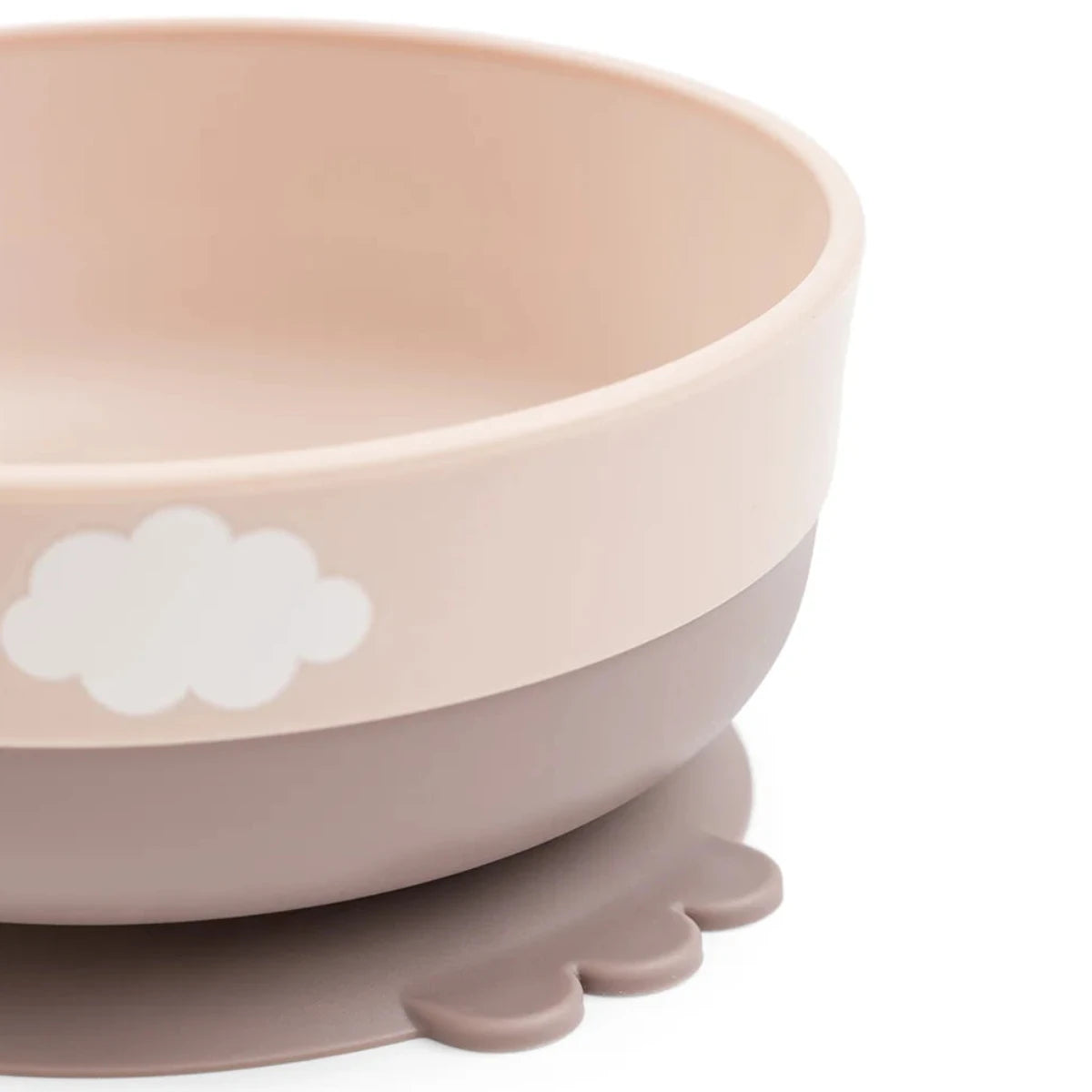 Vajilla con ventosa DONEBYDEER · happy cloud rosa